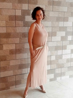 Vestido Mariah- Nude na internet