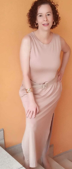 Vestido Mariah- Nude - comprar online