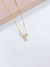 Colar Letra Cravejada em Zircônias Banhado a Ouro 18k - loja online