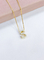 Imagem do Colar Letra Cravejada em Zircônias Banhado a Ouro 18k