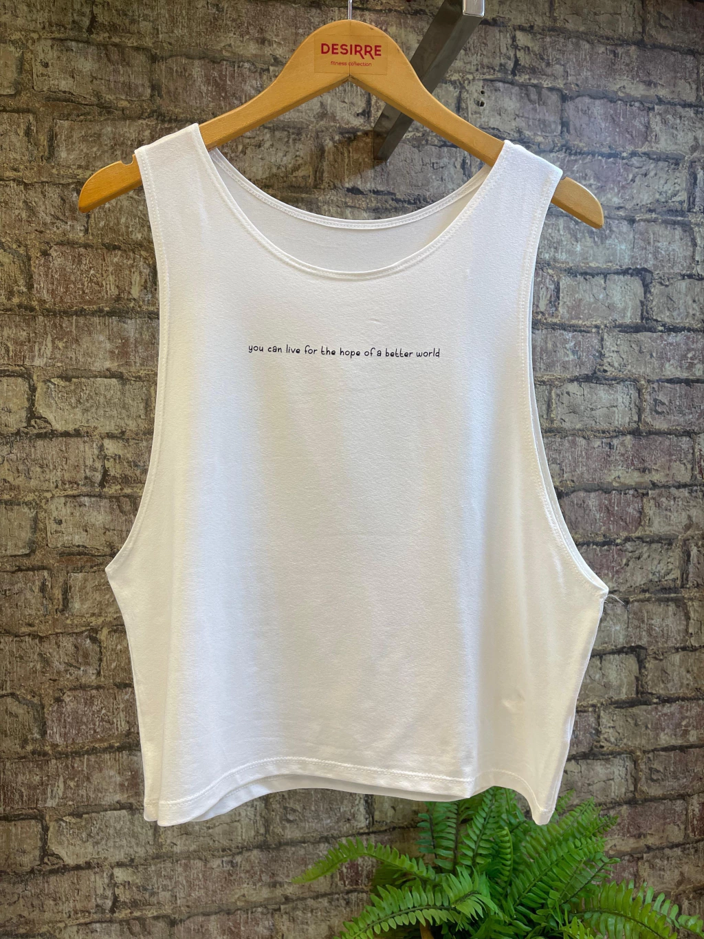 Regata em Malha - Off escrita minimalista