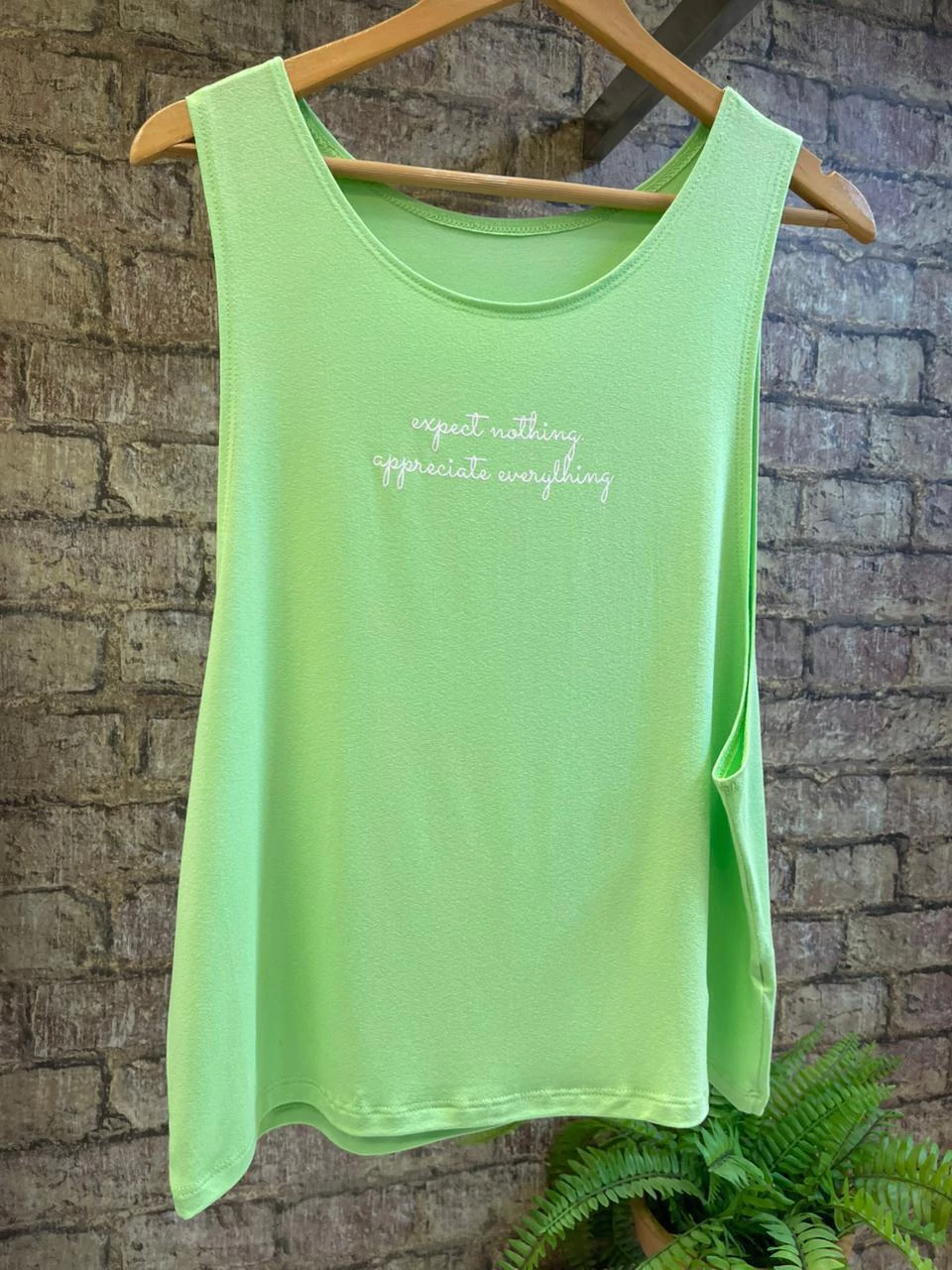 Regata em Malha - Verde claro