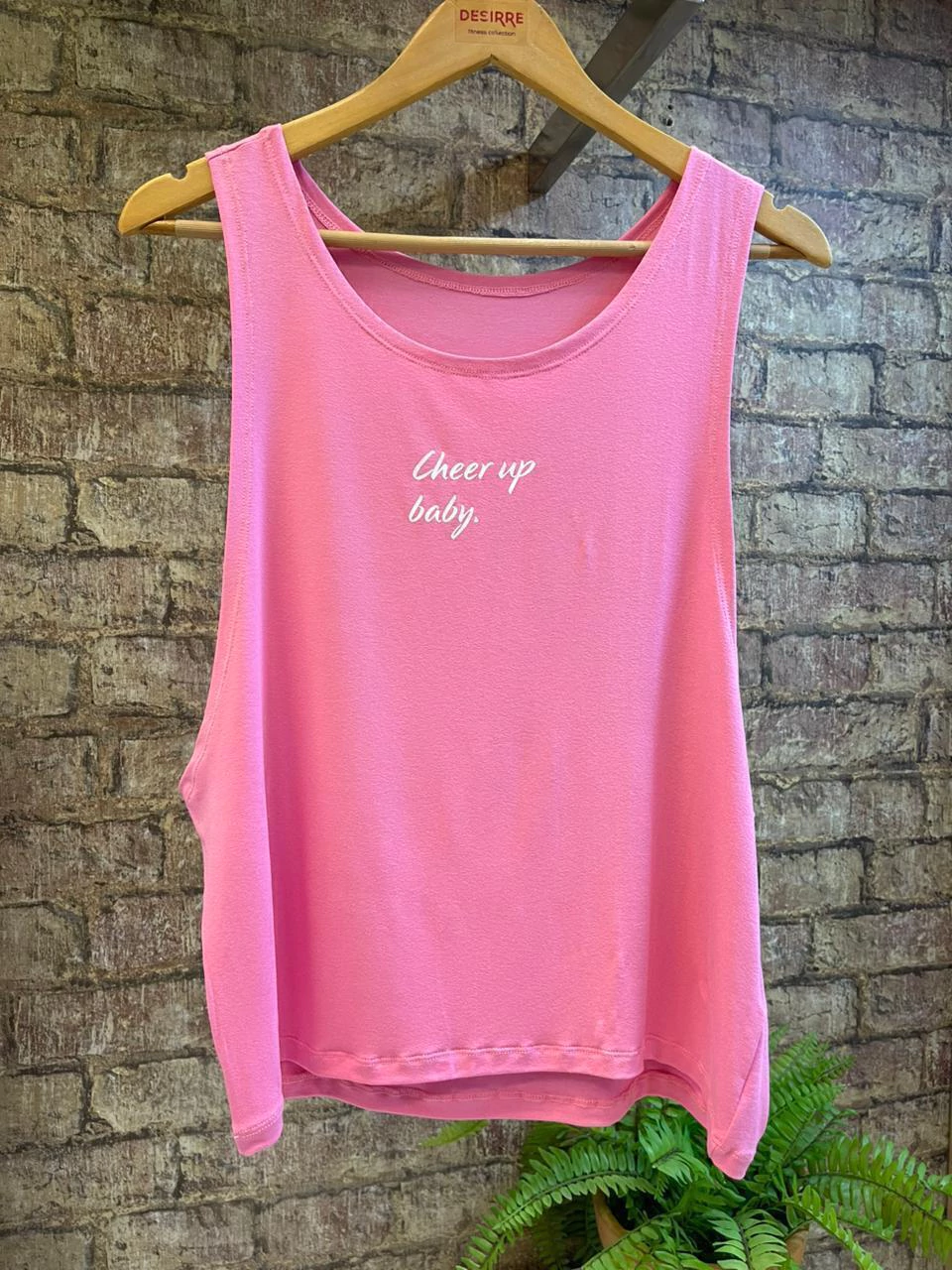 Regata em Malha - Rosa