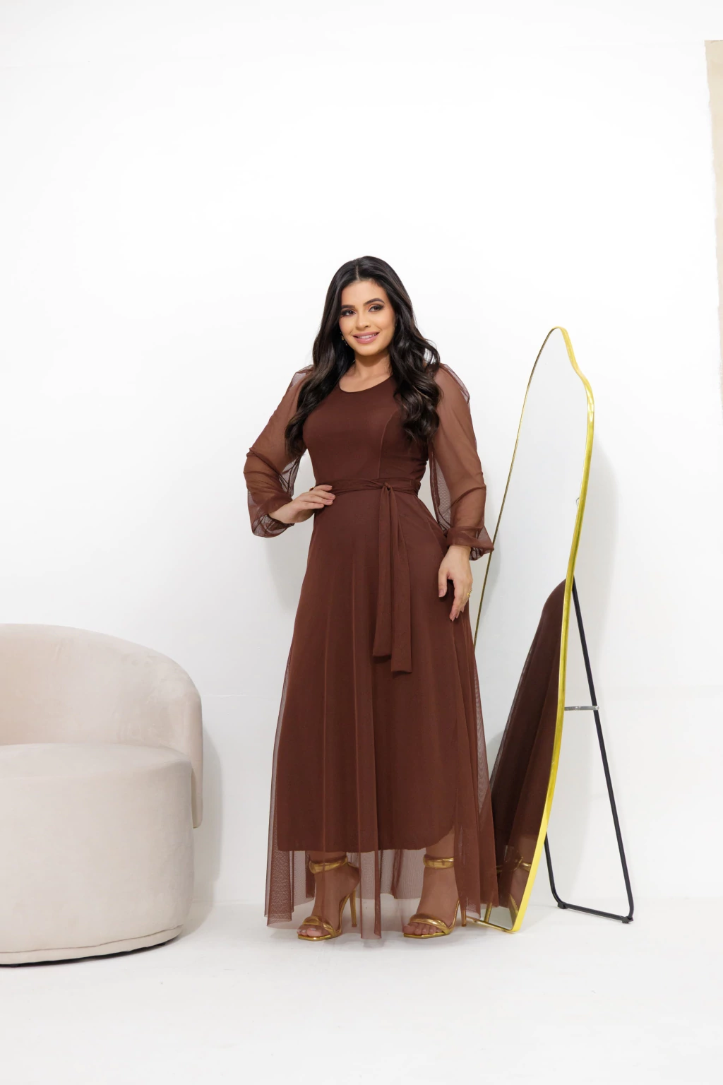 Vestido Marisol liso