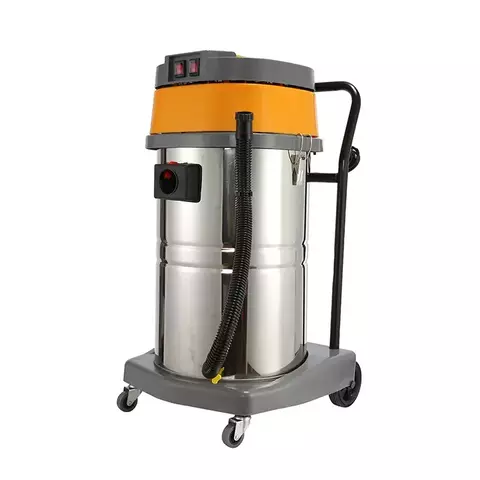 Aspiradora Gala JB2 – 2 Motores, 60L, Acero Cromado | NewConcret - comprar online