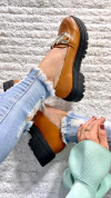 MOCASSIM TRATORADO FEMININO FIVELA GRANDE