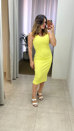 Vestido Canelado Paty