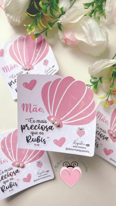 10 unidades de card com brincos