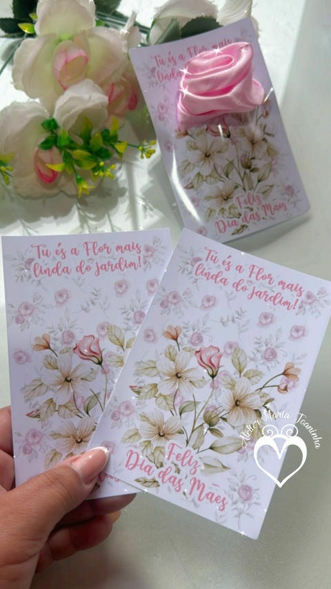 24 unidades de card para scrunchies