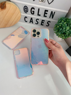 Case Fibra de Capacete Glitter Holográfica