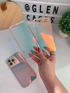 Case Fibra de Capacete Glitter Holográfica - loja online