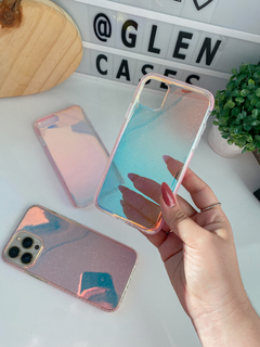 Case Fibra de Capacete Glitter Holográfica - Glen Cases
