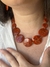 Colar Clara coral - Use Acessórios