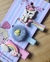 kit Hair clips unicórnio