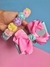 tiara pompom com coração