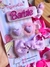 kit hair clips Brabie xadrez