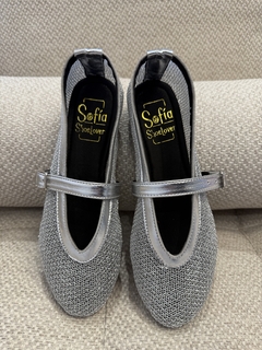 Balerinas Mila -Plata - Sofiashoelovers Zapatos