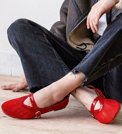 Balerinas Mila- Rojo - comprar en línea