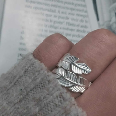 Anillo hoja