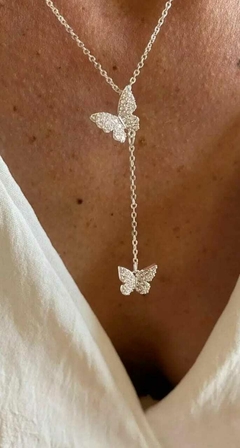 Colla doble mariposa