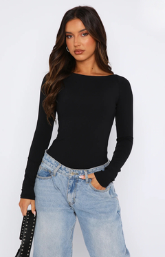 BODY BÁSICO CUELLO BOTE - Mudhe store