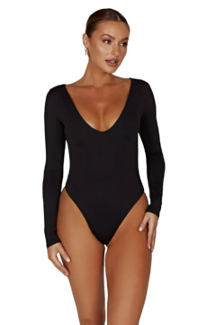 BODY BÁSICO V M/larga - Mudhe store