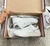 Sb dunk low Branco e prata - comprar online