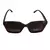 Óculos de Sol Celine Estilo Moderno em Preto e Bege - NetShopping