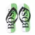 Chinelo Masculino Hugo Boss Verde e Branco com Estilo e Conforto