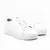 Tênis Feminino Moleca Casual Branco Sola Alta Conforto