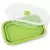 Pote De Silicone Retangular Dobrável Retrátil Com Tampa Hermético - NetShopping