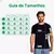 Camiseta Masculina Básica Lisa Algodão Premium Abuzze na internet