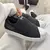 Tênis Feminino Slip-On Elástico Preto - loja online