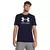Camisa Masculina Under Armour II Preto e Branco Confortável
