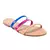 Sandália Rasteira Multicolor