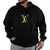 Blusa Moletom Louis Vuitton Com Capuz Premium