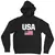 Blusa Moletom Estados Unidos da América USA Com Capuz - comprar online