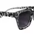 Óculos de Sol Celine Estilo Moderno em Preto e Bege - comprar online