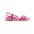 Sandália Pink Amarração Beira Rio Confortável e Elegante na internet
