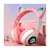 Fone de Ouvido Bluetooth Gamer Orelhas de Gato com Led Headphone Original