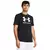 Camisa Masculina Under Armour II Preto e Branco Confortável na internet