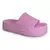 Chinelo Feminino Slide Nuvem Liso Plataforma Conforto e Estilo - loja online