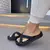 Chinelo Feminino Trançado Mel: Estilo e Conforto Casual - loja online