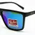 Óculos Ray Ban Visionaire Quadrados Unisex Preto UV400 na internet
