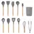 Kit 12 peças Jogo de Cozinha colheres de Silicone - loja online