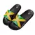 Chinelo Slide Masculino Jamaica Flag Estilo e Conforto