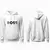 Blusa Moletom Hugo Boss Big Logo com Capuz - comprar online
