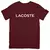 Camisa Lacoste Logo Writing - comprar online