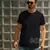Camisa Hugo Boss Side Masculina Preto Estilo Elegante - Nexshope