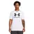 Camisa Masculina Under Armour II Preto e Branco Confortável - loja online